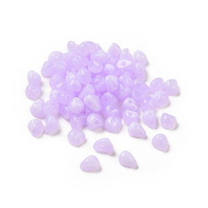 Acryl kraal gemstone look chips Purple Plum