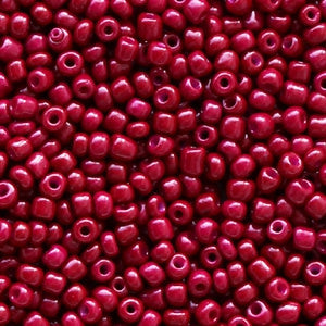 Rocailles Mulberry red 2mm