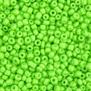 Rocailles Neon lime green 2mm