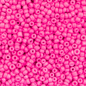 Rocailles Neon pink 2mm