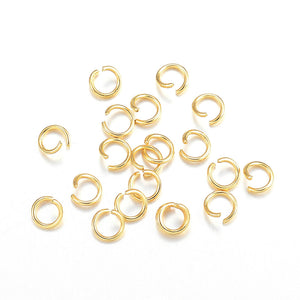 Buigring RVS Stainless Steel 4mm goud