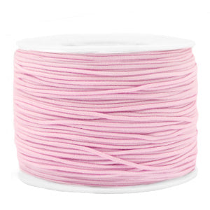Gekleurd elastisch draad 1.2mm Pink