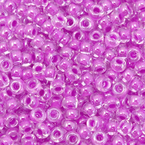 Miyuki rocailles 8/0 Luminous purple lila 8-4303