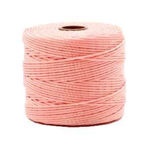 Nylon S-Lon draad 0.6mm Candy pink