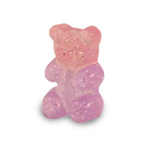 Resin kralen gummy bear glitter Multicolor pink