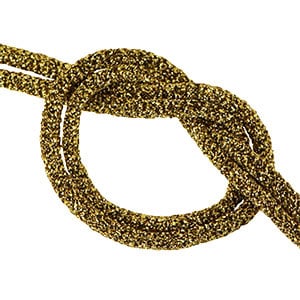 Stitched lint Ibiza glitter Gold