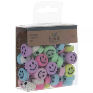 Acryl Smiley Kralen 15mm Mix