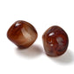 Acryl kraal Cube nugget 17mm Saddle Brown