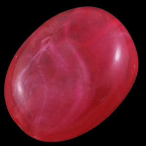 Acryl kraal gemstone look rood