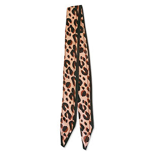 Bandana sjaal met luipaardprint Light brown-brown-black