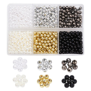 Basic acryl kralen 4mm box - Alle basiskleuren voor jouw sieraden