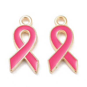 Bedel Awareness Ribbon Roze-Goud
