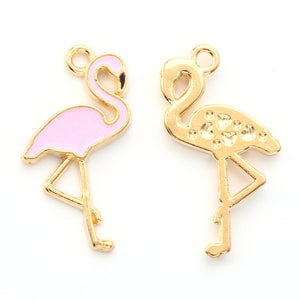 Bedel Enamel Flamingo Roze