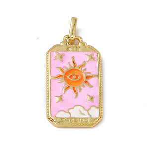 Bedel Enamel Tarot Sun Roze