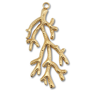 Bedel RVS Stainless steel hangers koraal Goud