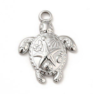 Bedel RVS schildpad zilver