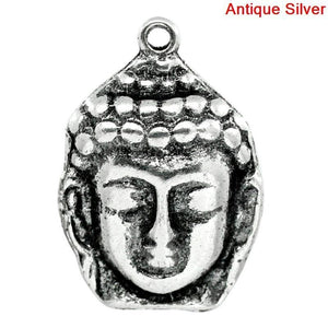 Bedel buddha large antique zilver