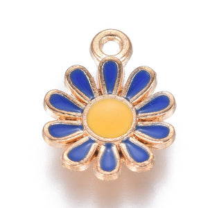 Bedel daisy blue goud