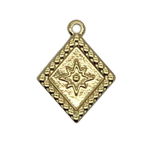 Bedel rhombus goud