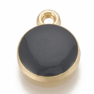Bedel rond black goud