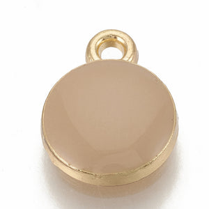 Bedel rond tan goud