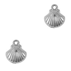Bedel schelp RVS Zilver