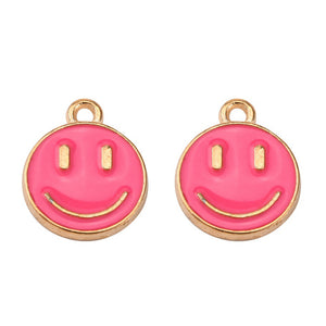 Bedel smiley hot pink