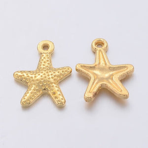 Bedel starfish goud
