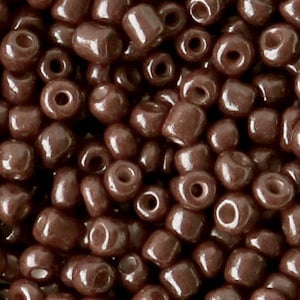Rocailles Chocolate brown 4mm