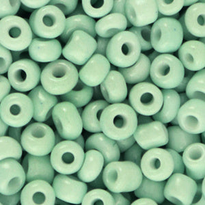 Rocailles Jade mint green 4mm
