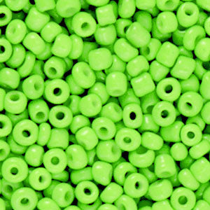 Rocailles Neon lime green 3mm