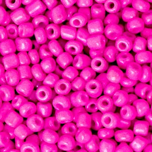 Rocailles Neon pink 3mm