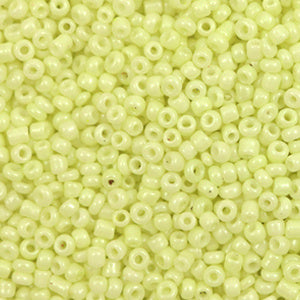 Rocailles Sunny lime yellow 2mm