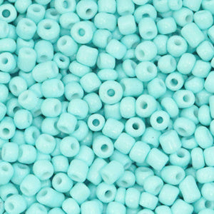 Rocailles light turquoise blue 3mm
