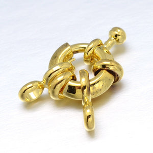 Boeislot 9mm Goud