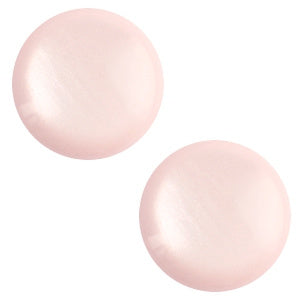 Cabochon polaris soft tone shiny soft light rose 12mm