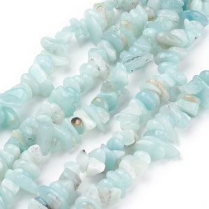 Chips stone kralen natuurlijk Amazonite