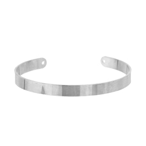 Cuff bangle zilver