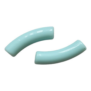 Curved Tube Kraal mint aquamarine