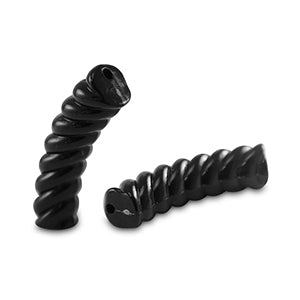 Curved Tube Kraal twisted Black