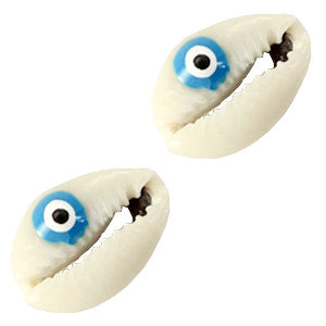 Kauri Schelp Eye off white-blue