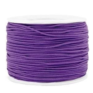 Gekleurd elastisch draad 1.2mm Purple