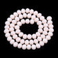 Glaskraal facet 3x2mm Misty Rose