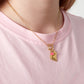Ketting Chunky Heart DIY RVS goud
