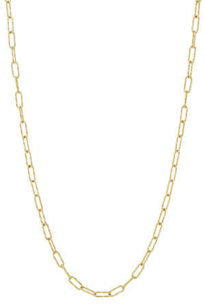 Ketting Geometisch RVS goud