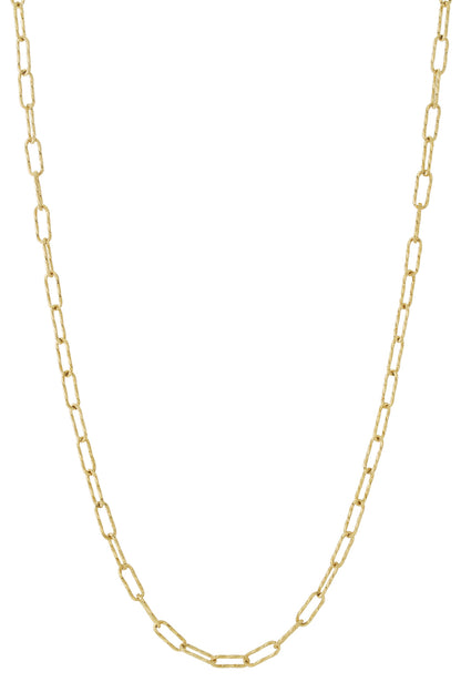 Ketting Geometisch RVS goud