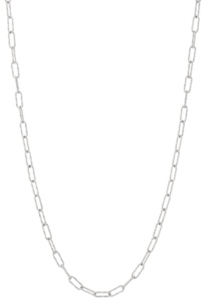 Ketting Geometisch RVS zilver