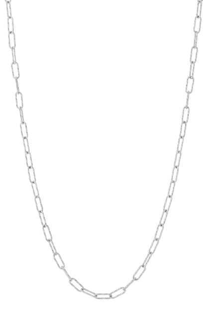 Ketting Geometisch RVS zilver