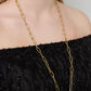 Ketting Geometisch RVS goud