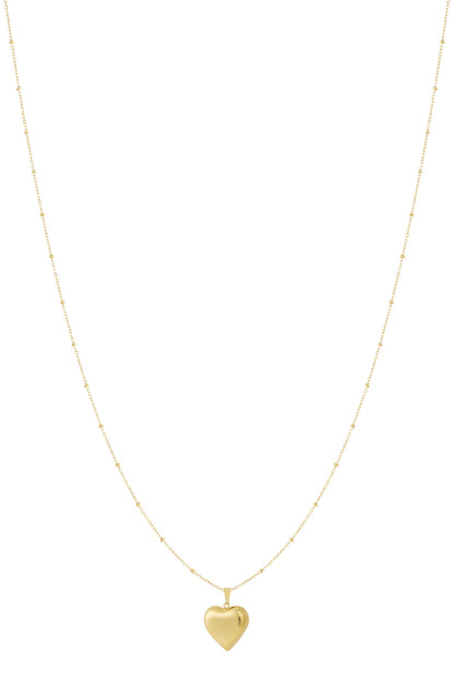 Ketting Hart Casual RVS goud